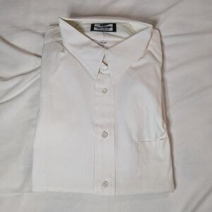Long Sleeve Men's White Shirt